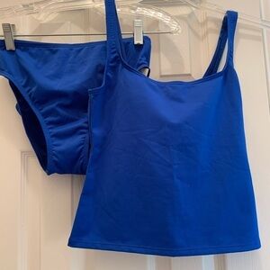 COLE OF CALIFORNIA Royal blue Tankini swimsuit new summer spring